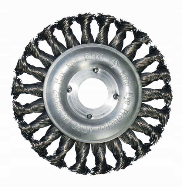 

Abraboro Szczotka druciana tarczowa 125mm/22,2mm