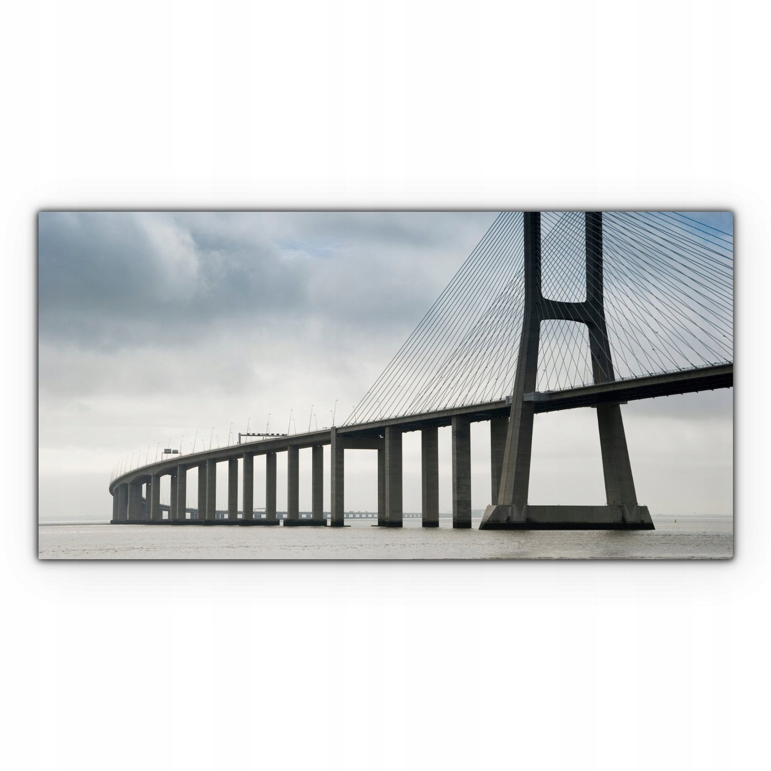 

Canvas płótno do sypialni 100x50 Most Ocean Morze