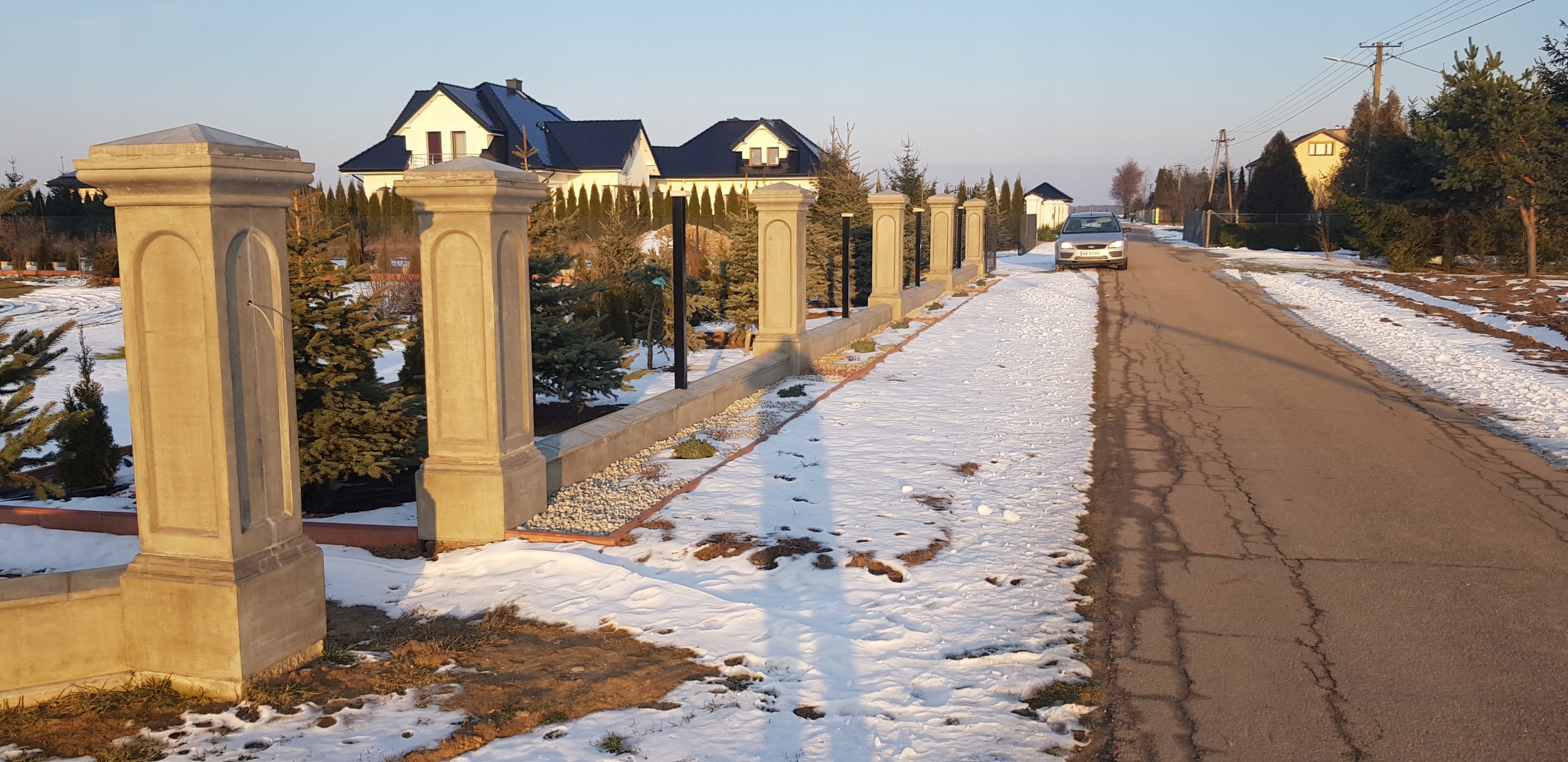 Ogrodzenia Betonowe, SŁUPY DWORKOWE,RAMKA,PAŁACOWE Kod producenta 7777