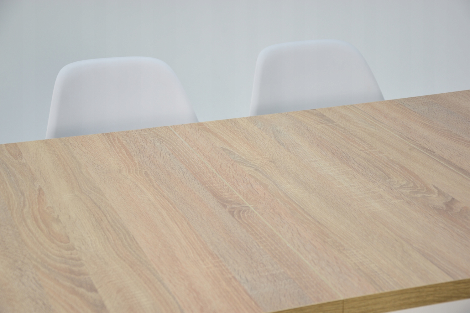 Skandynawski stół +4 krzesła białe nogi drewno buk Szerokość stołu 80 cm