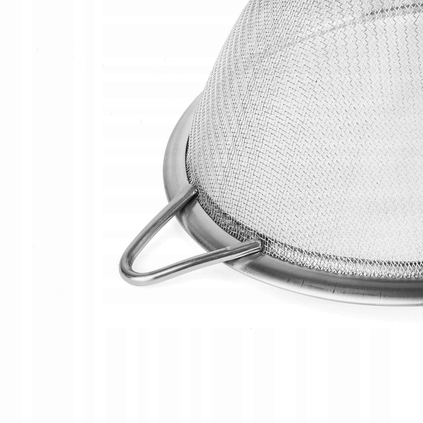 Stalowy DURSZLAK CEDZAK gęste sitko kuchenne z rączką stal nierdzewna Tadar Rodzaj sitko