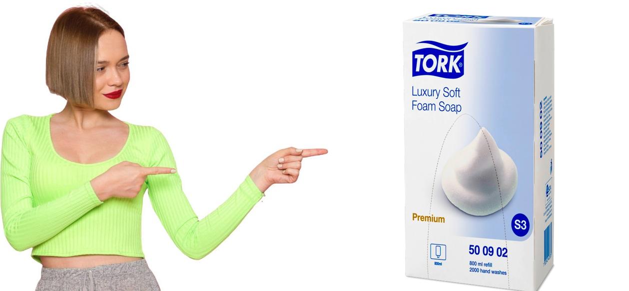 Levně Pěnové mýdlo Tork S3 800 ml [1] luxusní