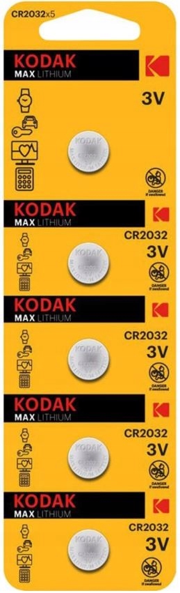 Bateria CR2032 KODAK 5szt. do zegarka pilota 2032