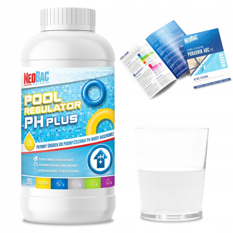 

pH Plus do Basenu Chemia Regulator pH NeoBac 1L