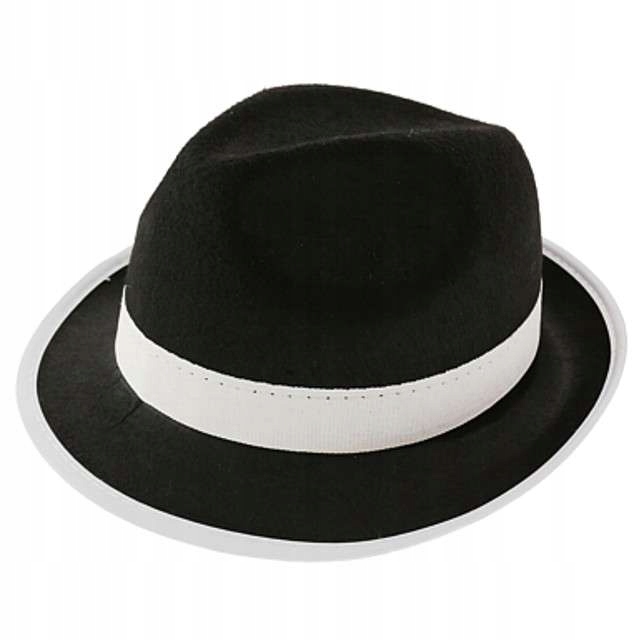 

czarny Kapelusz gangster Al Capone Michael Jackson