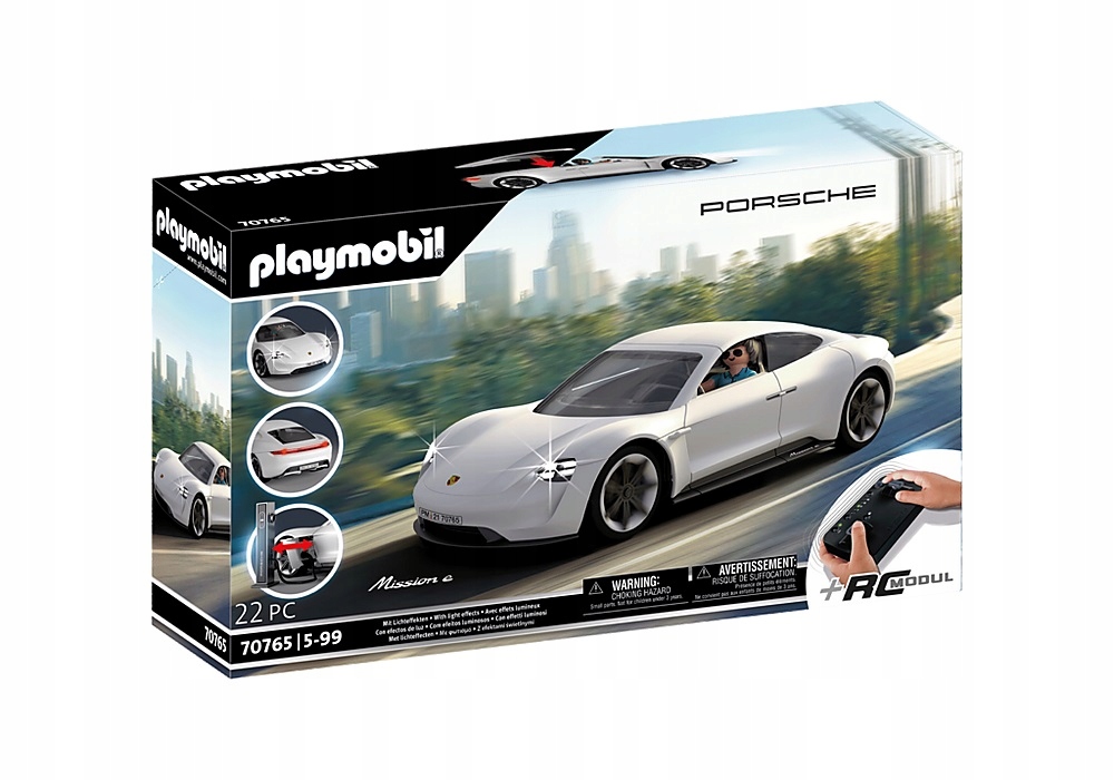 

Playmobil 70765 Porsche Mission Sterowany Światło