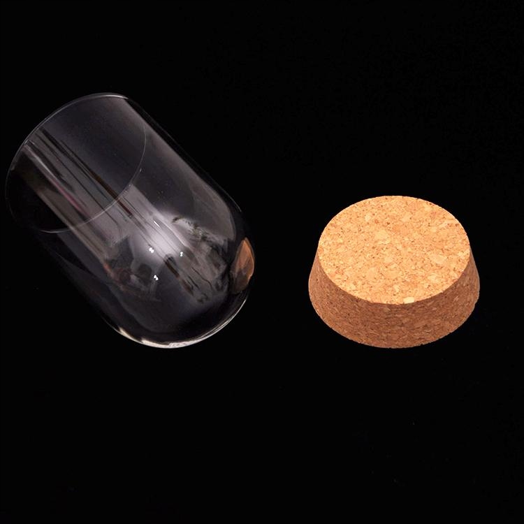 2 . Klosz z przezroczystego szkła z rustykalną Pojemność 1 l