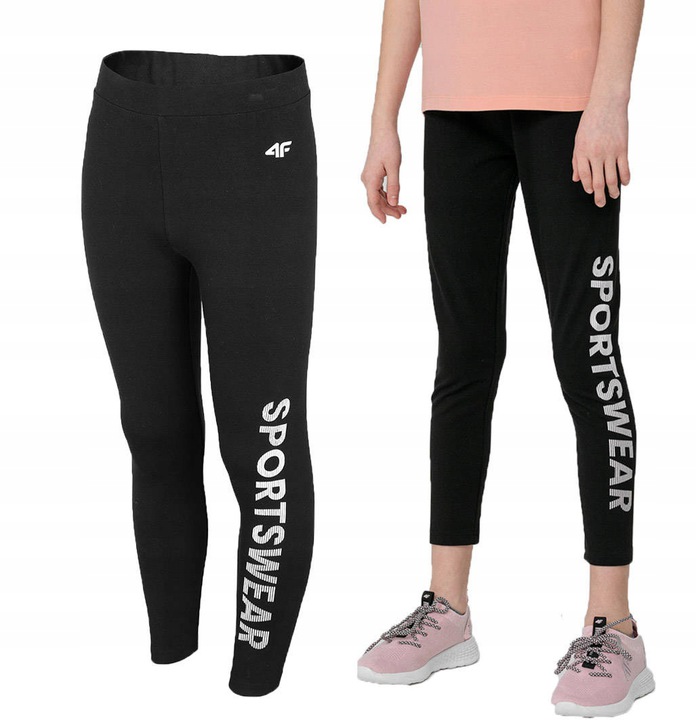 

Legginsy Dziewczęce 4F Getry Leginsy Bawełna 140