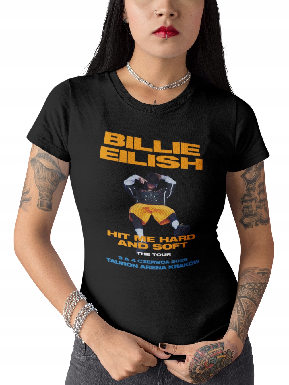 Koszulka T Shirt Billie Eilish Hit Me Hard And Soft Różne