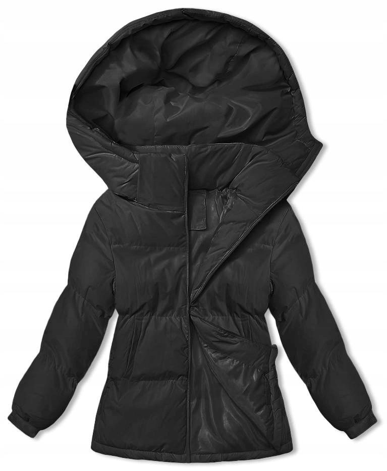Dámská Zimní Bunda Bunda 5M3169 Černá S (36)