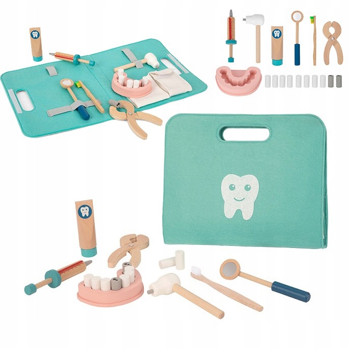 

Zestaw Lekarski Mały Lekarz Dentysta Tooky TOy
