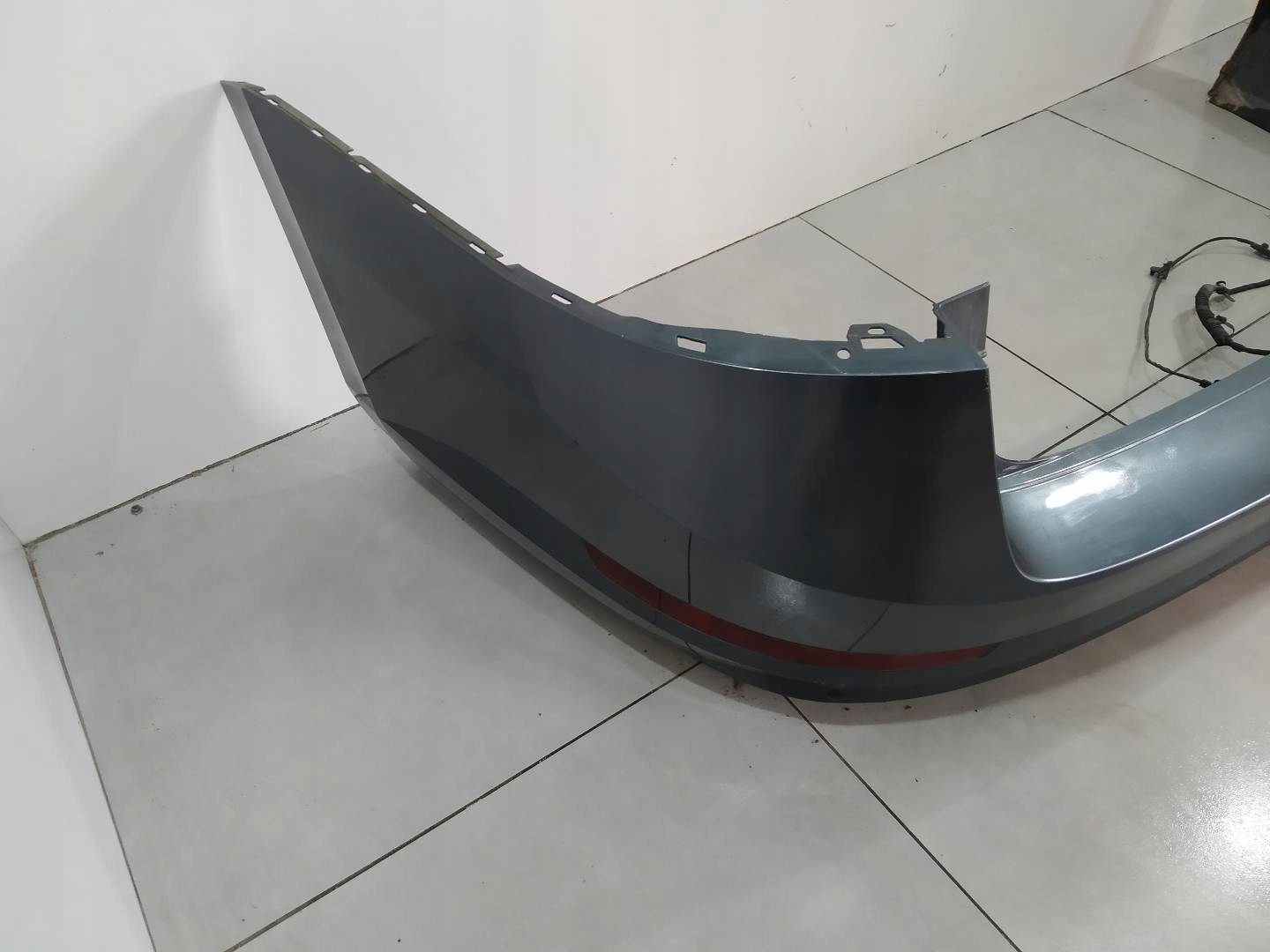bumper rear part KOMBI PDC grey Skoda Superb III (2015-)