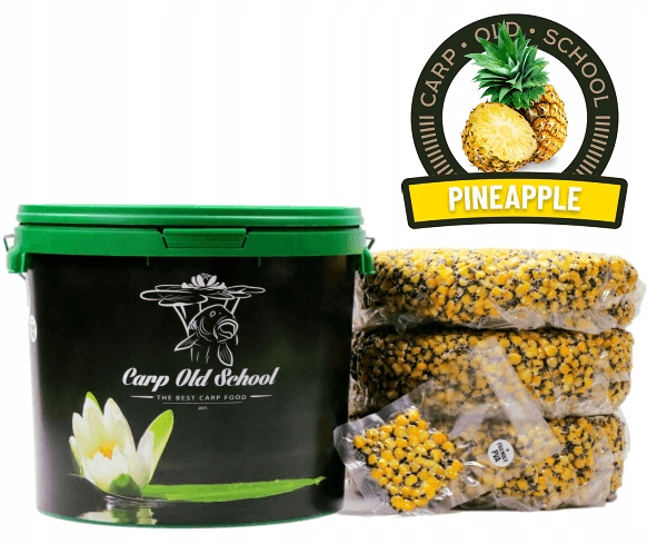 Návnadové zrno MIX Carp Old School Kbelík Ananas 14 kg