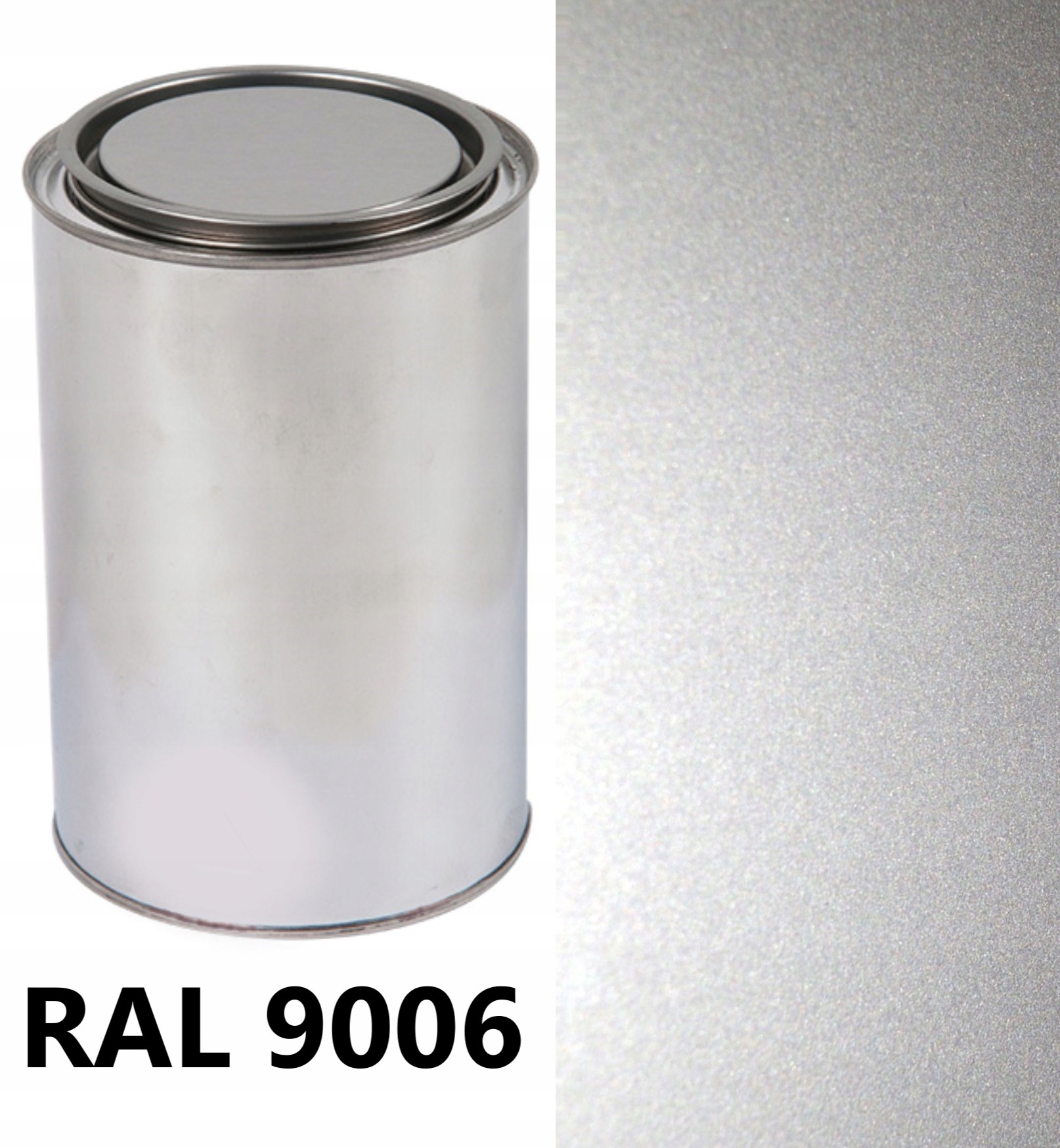 

Ral 9006 Poliuretan Akryl 2:1 Farba 1L Połysk