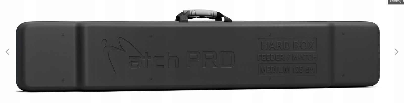 Matchpro Pokrowiec Hard Box Match/Feeder 175x30cm