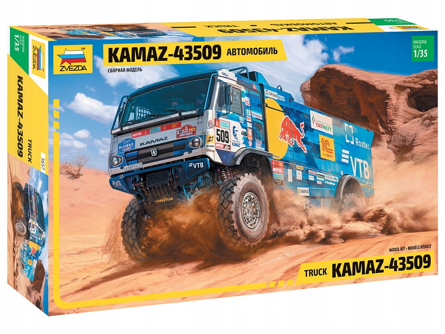 KAMAZ-43509 1:35 Zvezda 3657