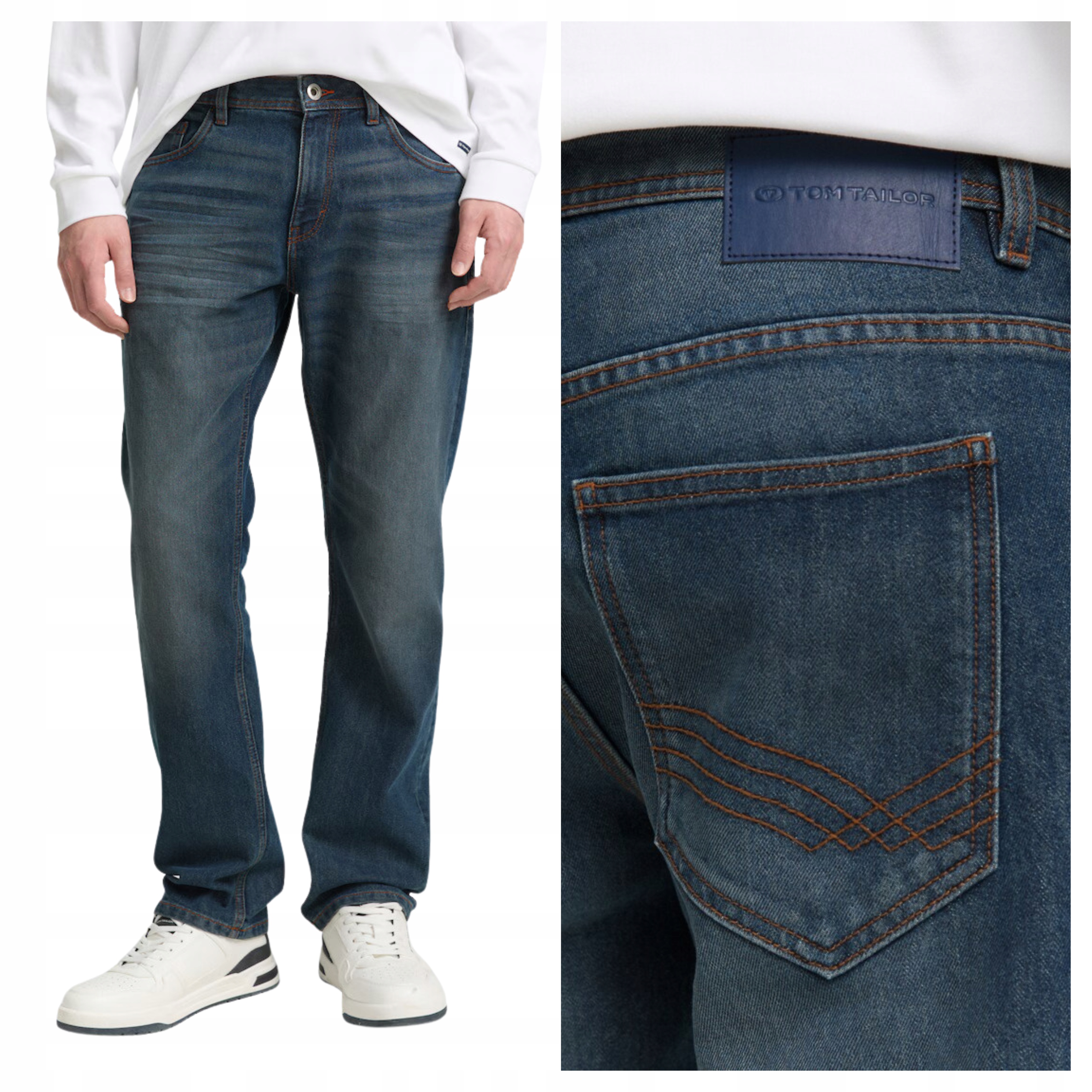 Tom Tailor Ttmarvin Pánské džíny Jednoduché Klasické W34 L34Tom Tailo