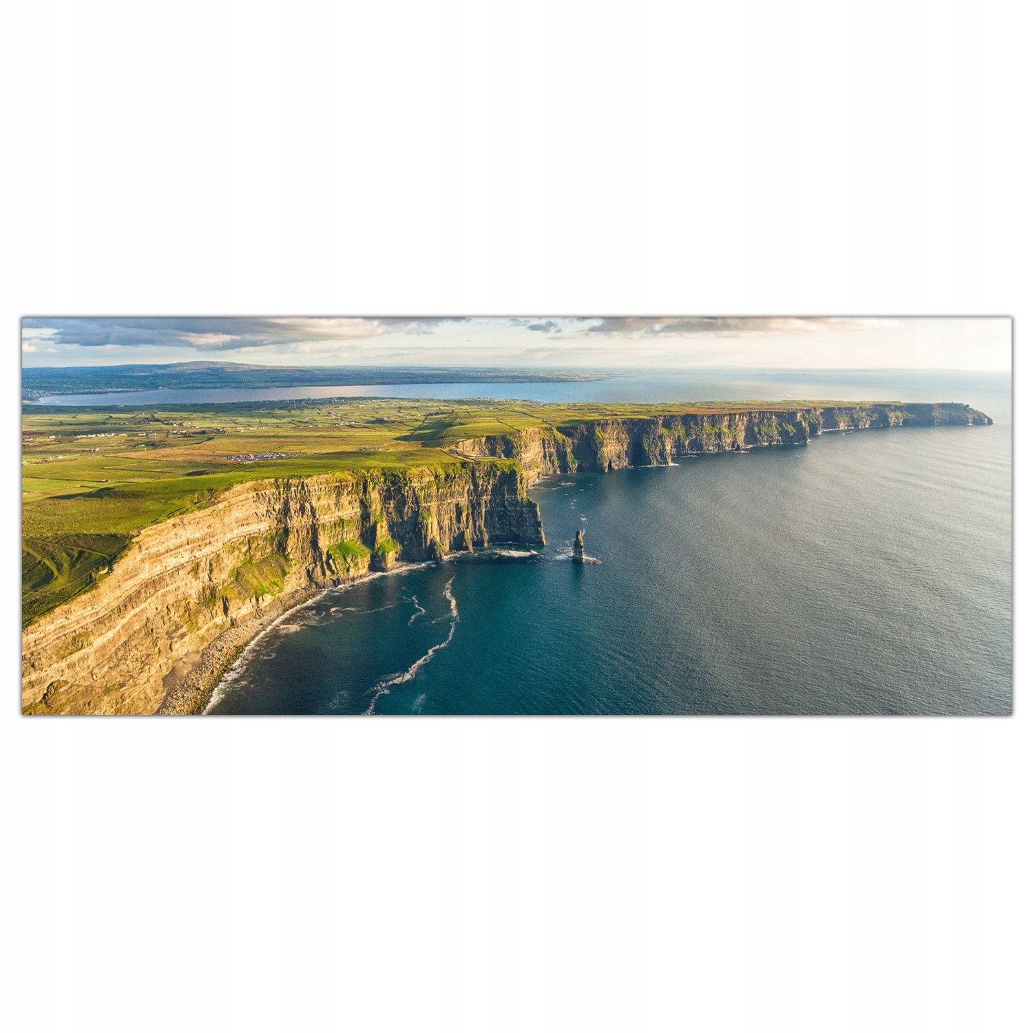 

Obraz na szkle Foto Klif Krajobraz Plaża 125x50