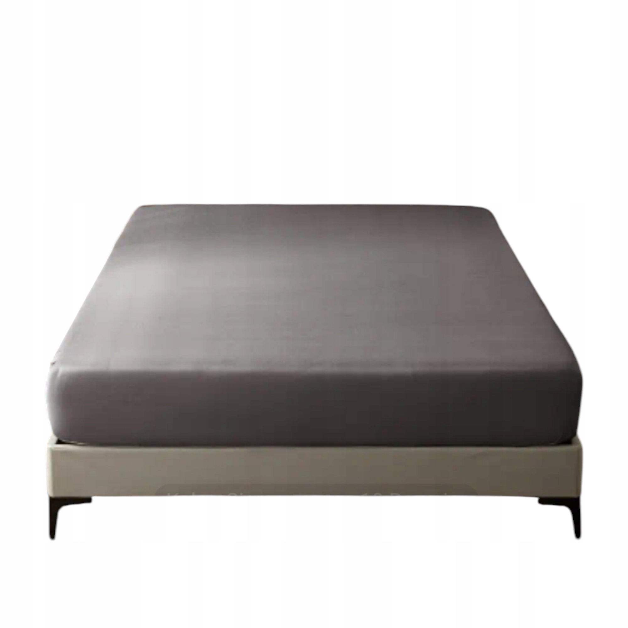 Prostěradlo přehoz na matrace 120x200x25 cm, samet, elastický, stříbrný