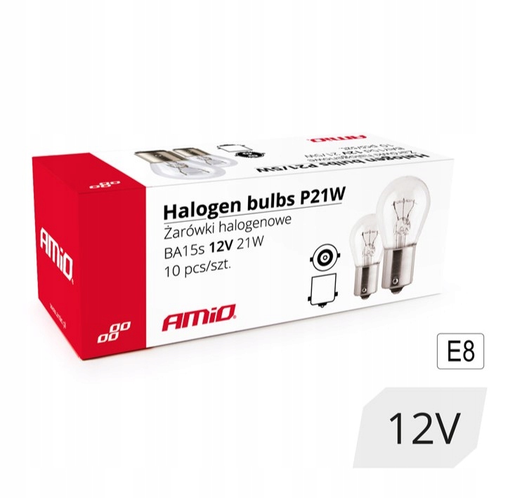 

Żarówka Żarówki P21W BA15S 12V 21W Pozycyjne 10SZT