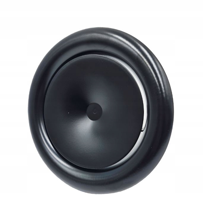 

Anemostat metalowy nawiewny SV100mm z ramką Czarny