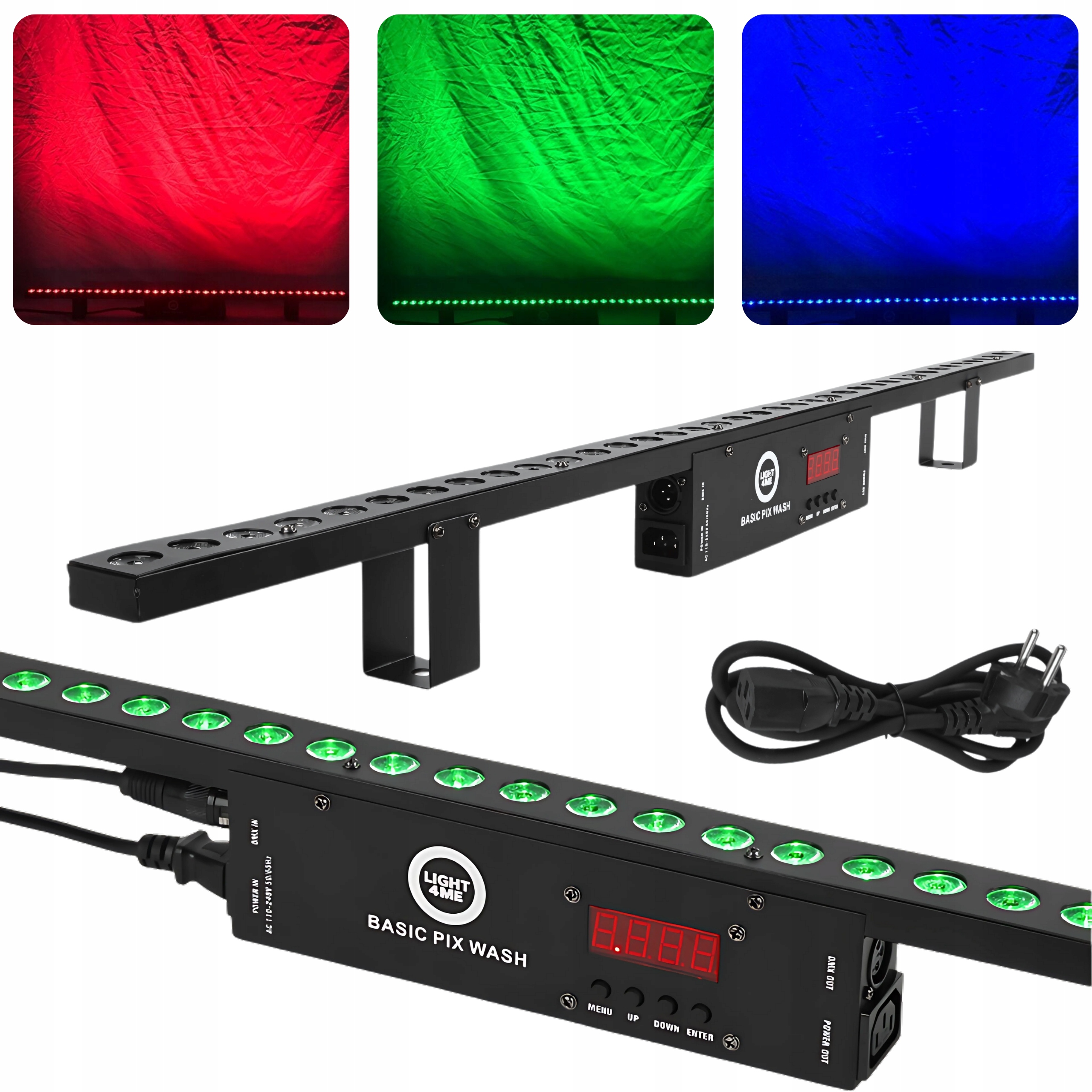 Scénická Osvětlovací Lišta Led Bar Rgb LIGHT4ME Basic Pix Wash