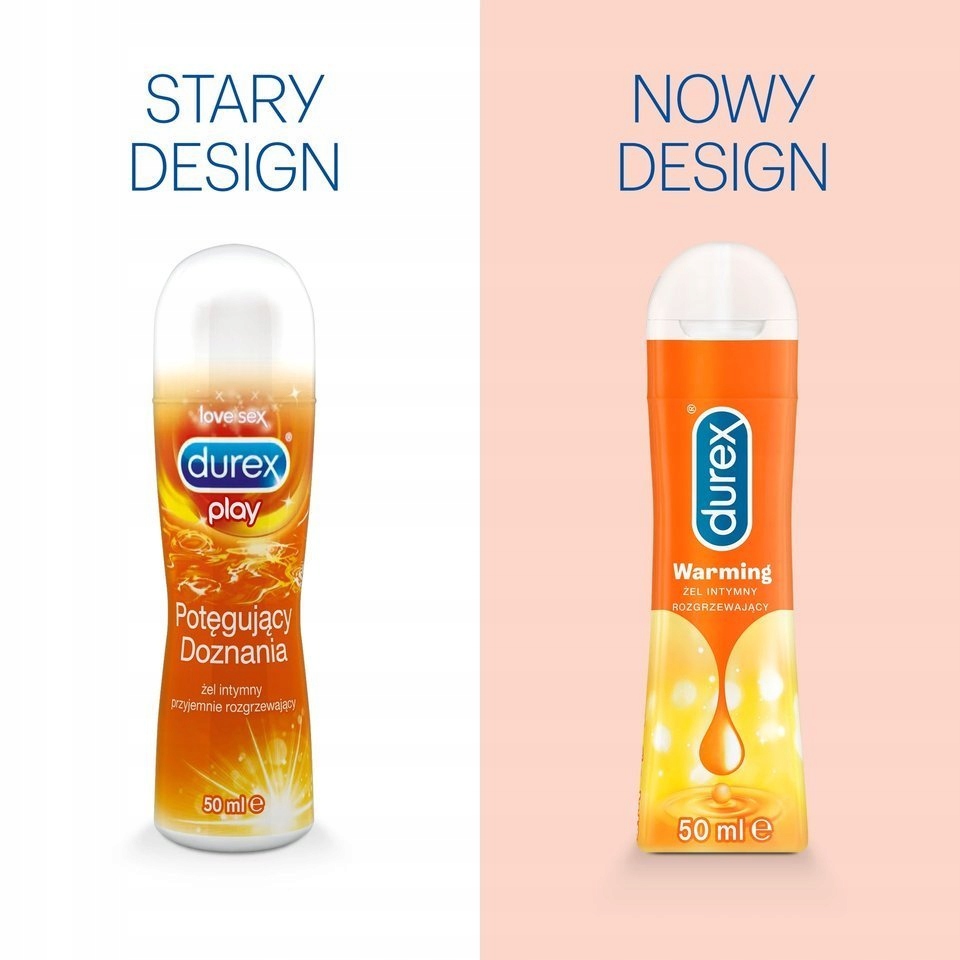 Oryginalny Żel Potęgujący Doznania DUREX PLAY 50ml Nazwa Warming