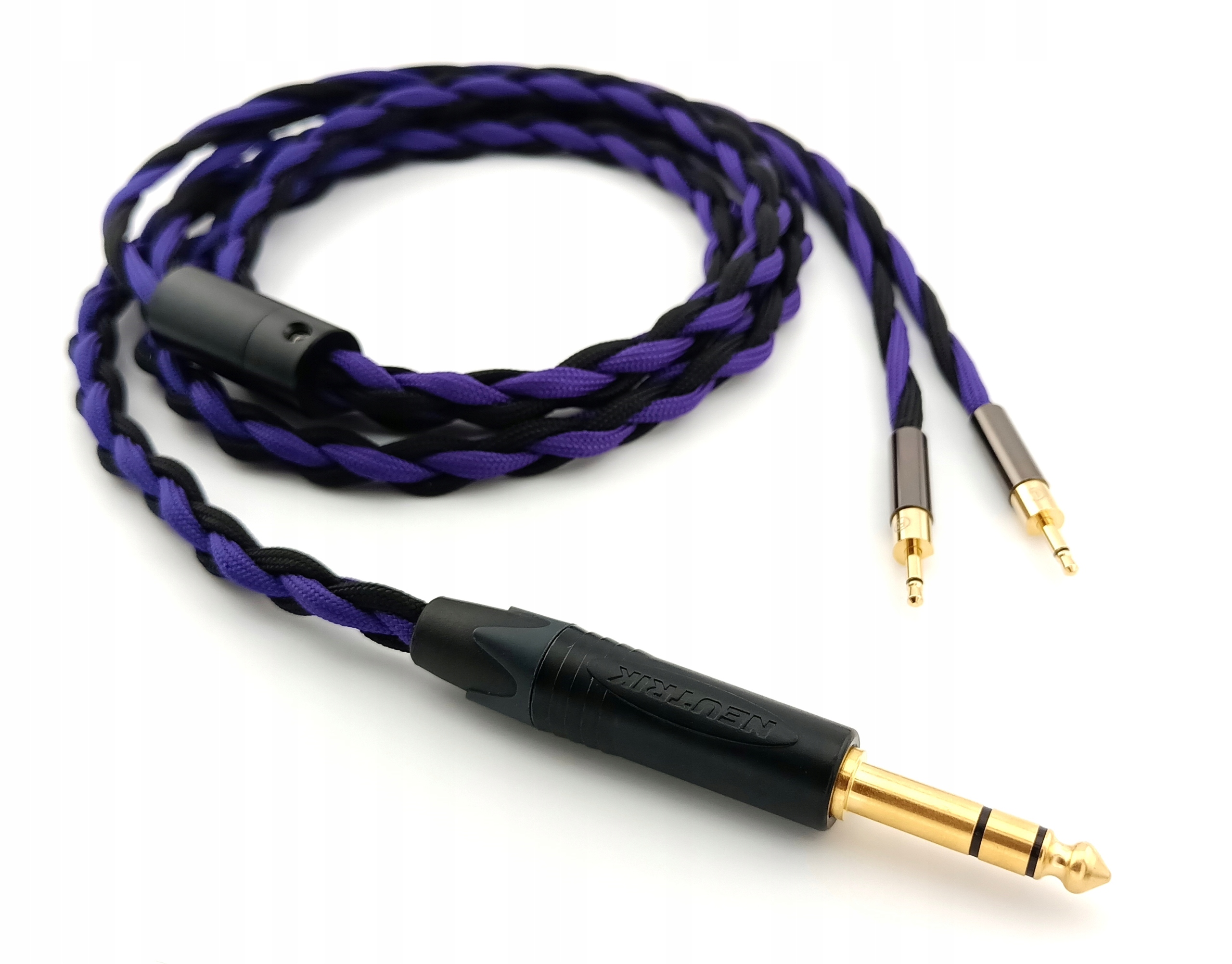 Kábel na slúchadlá Sennheiser HD700, ručne vyrobený, s 6,3 mm konektorom