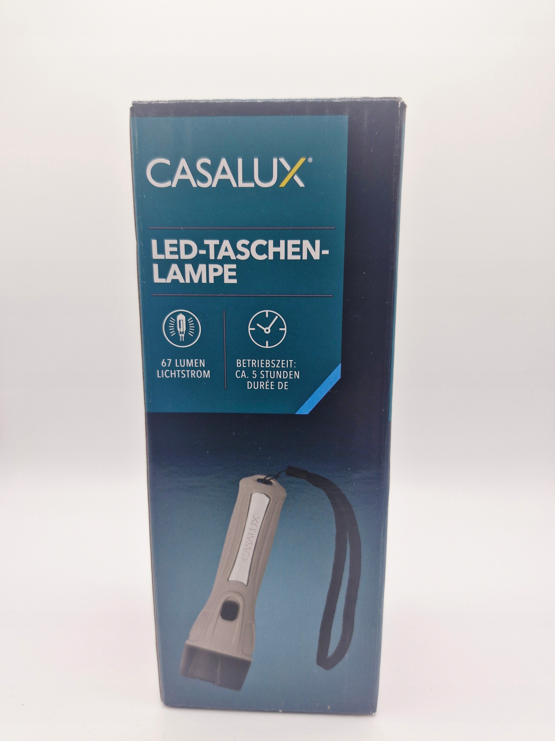 Latarka Led na baterie reflektor szperacz