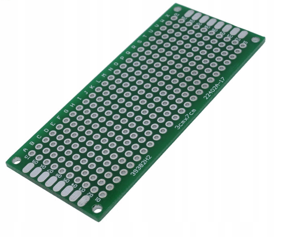 

Płytka uniwersalna prototypowa 3x7cm dwustronna