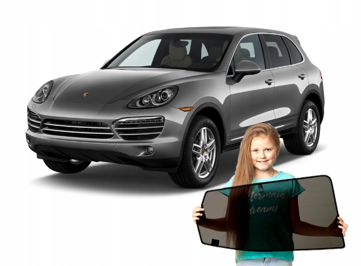 Záclony na magnetech Porsche Cayenne 2 II Suv 2010-2017 RayStop