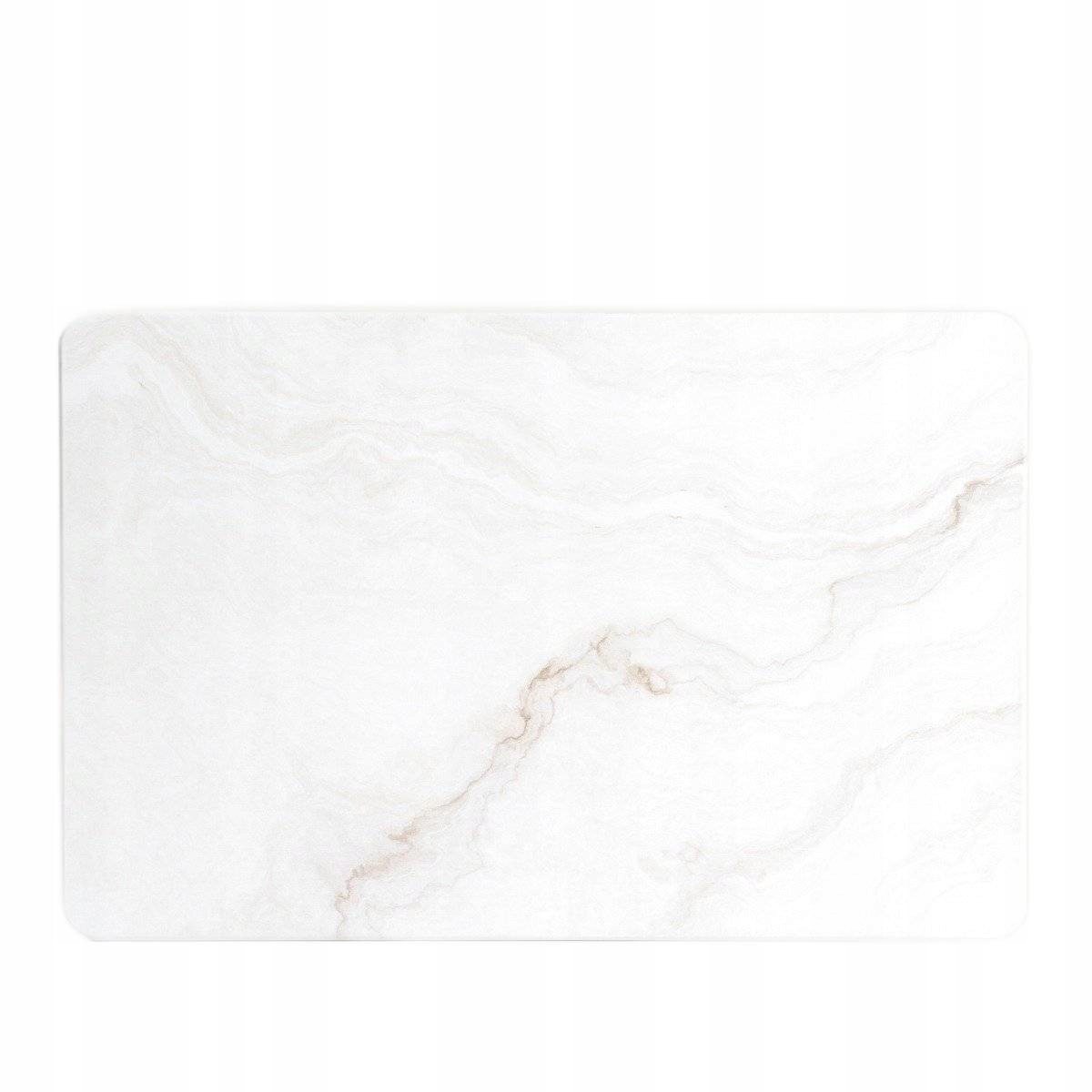 Koupelnová podložka Ditta diatomitová s mramorovým vzorem béžová 39x60x0,9 cm Hom
