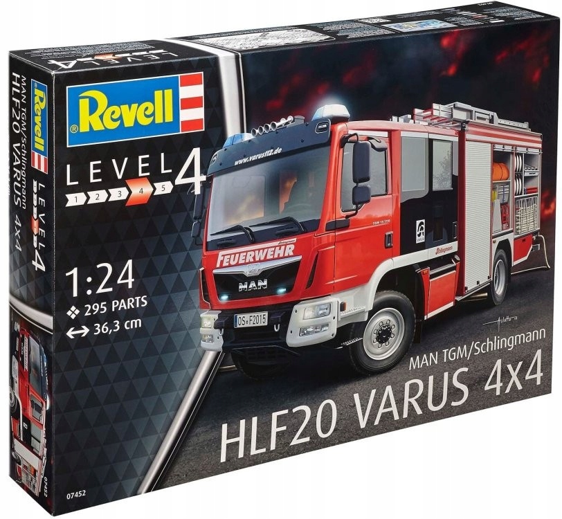 1:24 Man Tgm Schlingmann Hlf 20 Varus 4x4 Revell 07452