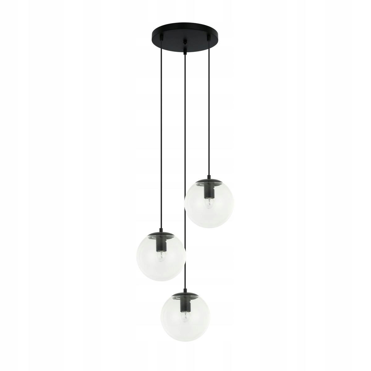 Závesná lampa Sarpo PND-58867-3S-BK Italux