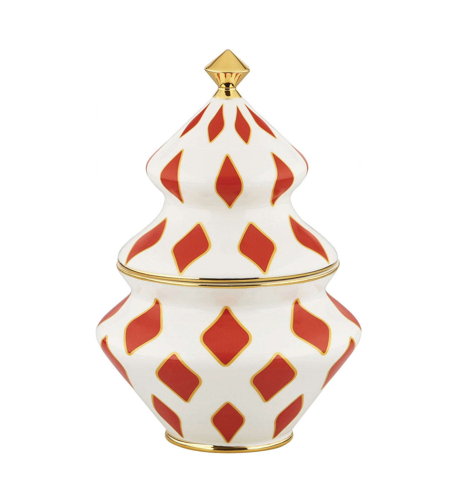 Alessi Delight Vánoční nádoba na perníčky Sladkosti Zlatý vánoční stromek