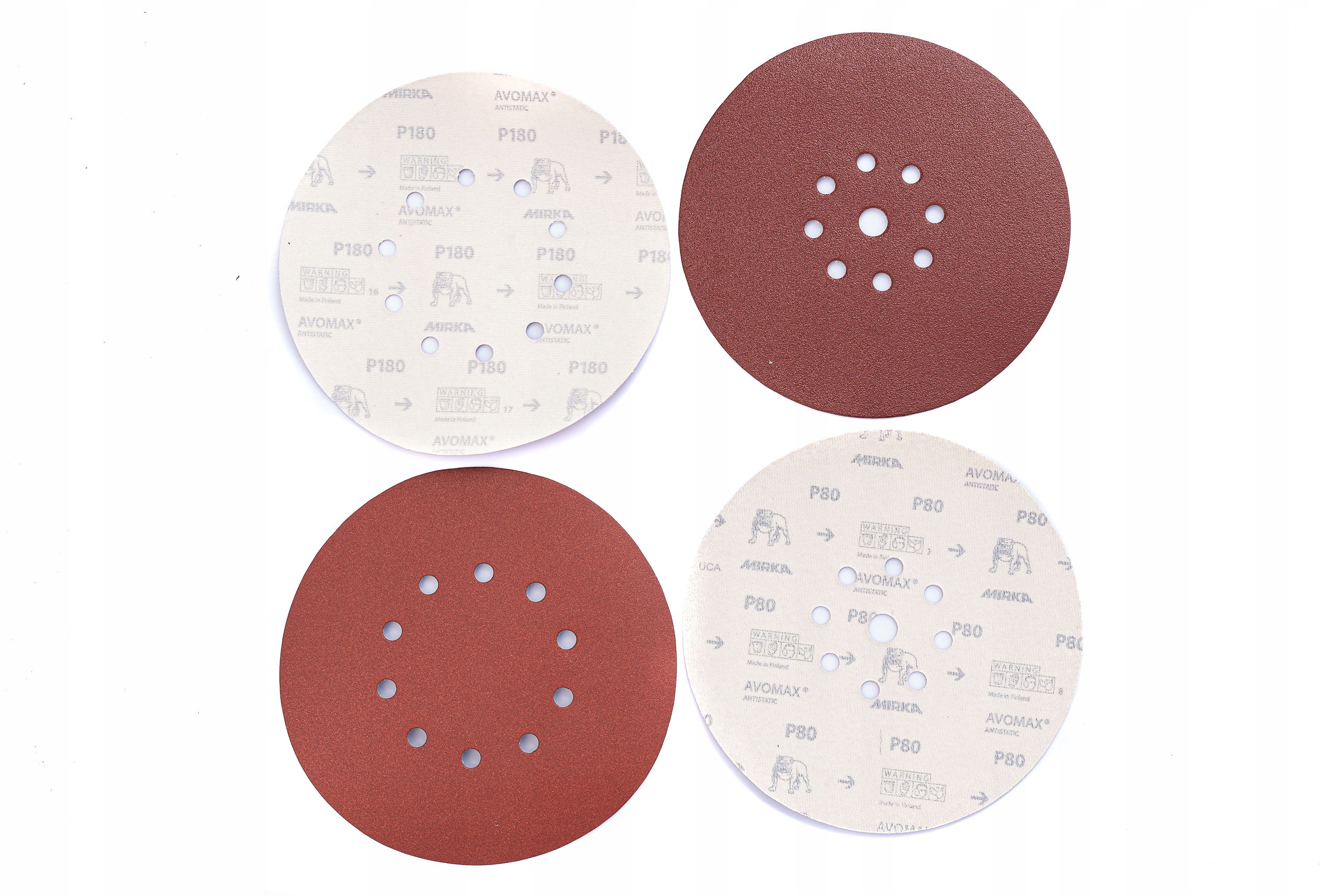 

Krążki Ścierne Papier Mirka 225MM Z OTWORAMI/10szt