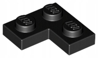 

Lego Płytka narożna 2x2 Czarna 2420 Nowa 10szt