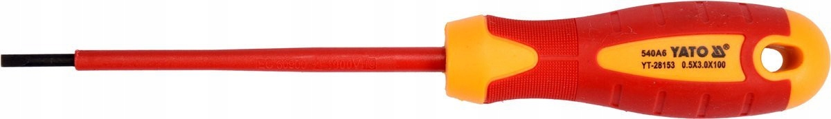 

Wkrętak izolowany Vde 1000V 3,0x100mm YT-28153