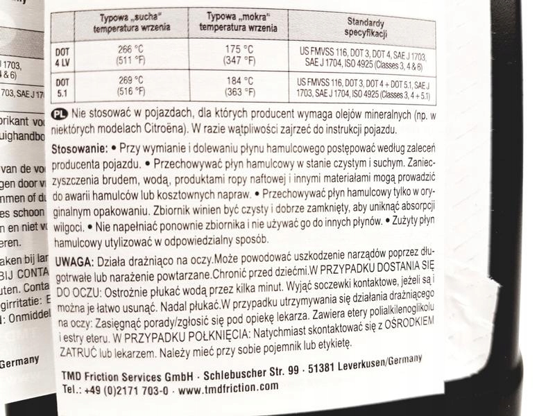 TEXTAR PŁYN HAMULCOWY DOT-4 PRO DO ESP / ASR 1L Producent Textar