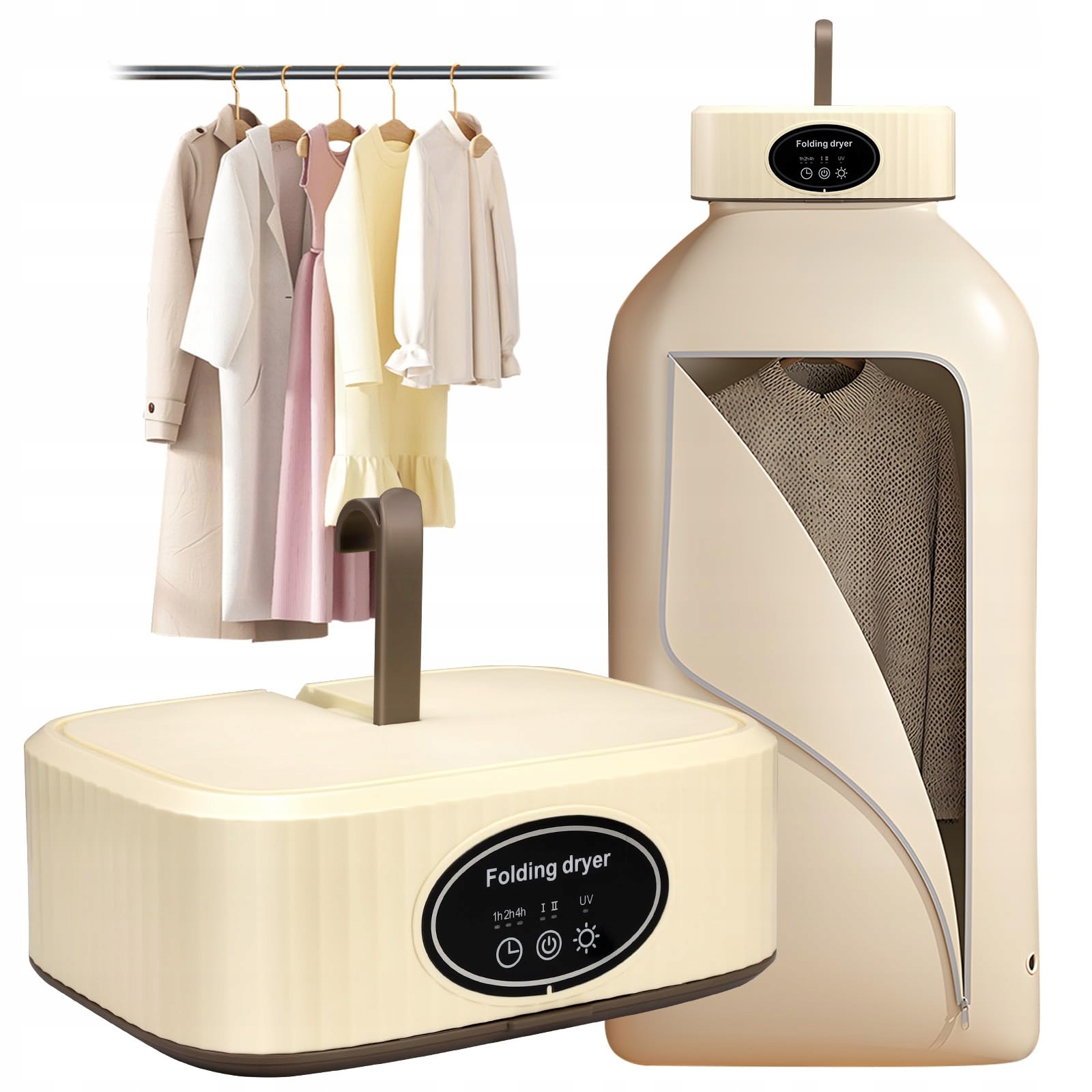 Levně Sušák Prádla 600 W Rychlé Sušení Uv A Tepelná Sterilizace