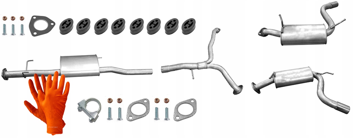 Chevrolet Captiva 3.2i V6 169 kW (od 06/2006) Výfukový Systém