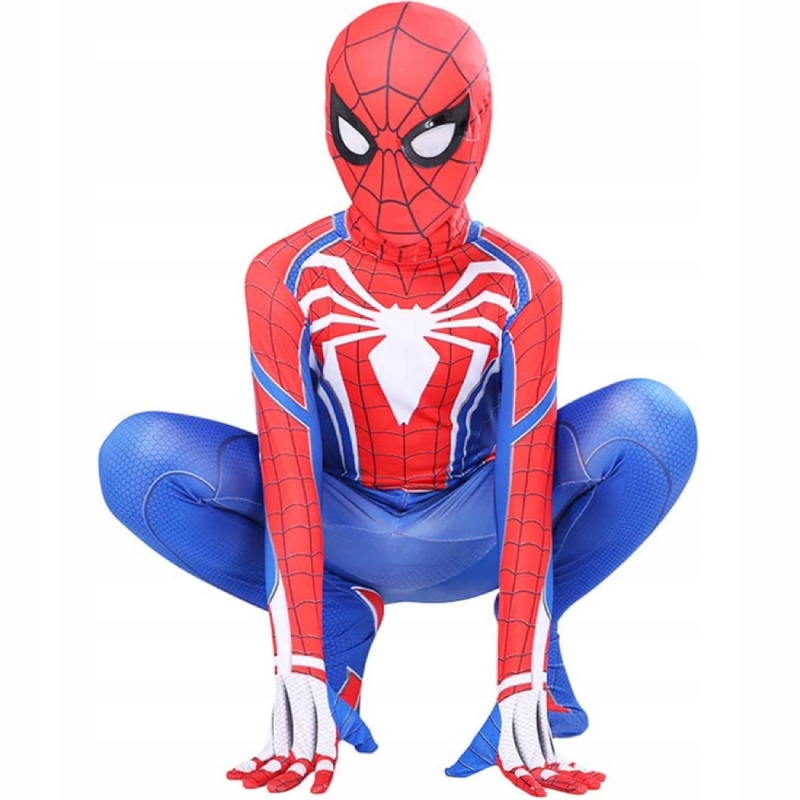 STRÓJ PRZEBRANIE KOSTIUM SPIDER 2099 PAJĄK NA BAL KARNAWAŁ 122/128 7-8L Płeć Chłopcy