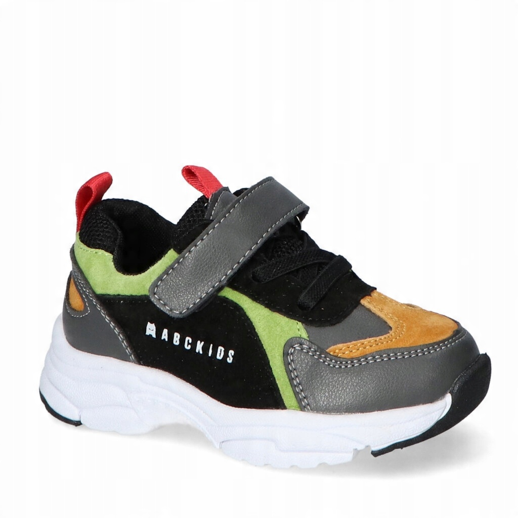 

Sneakersy Abc Kids B932104063 Czarne/Szare/Zielone