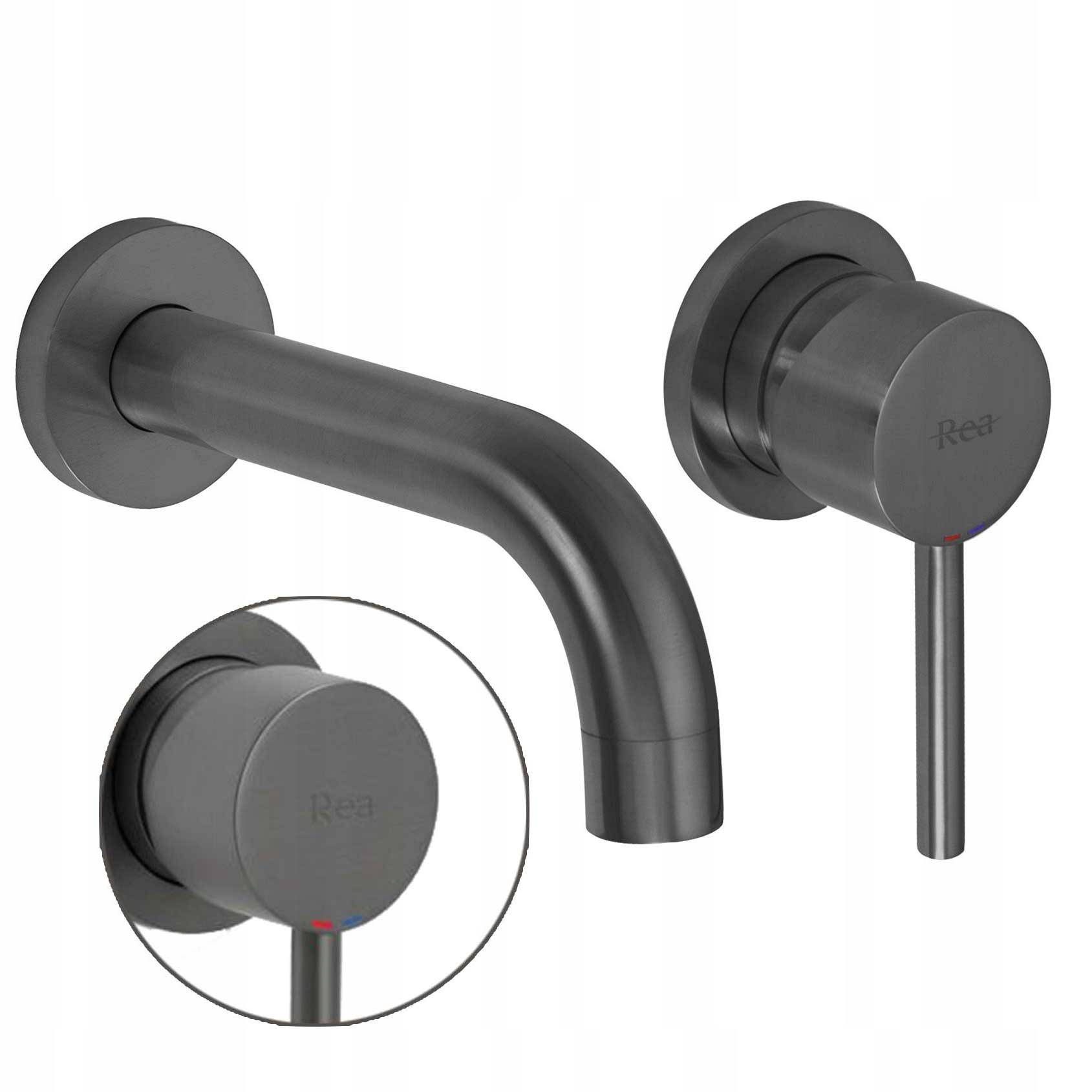 Podomietková umývadlová batéria Rea Lungo Titan Výtok Pevný Montážny box