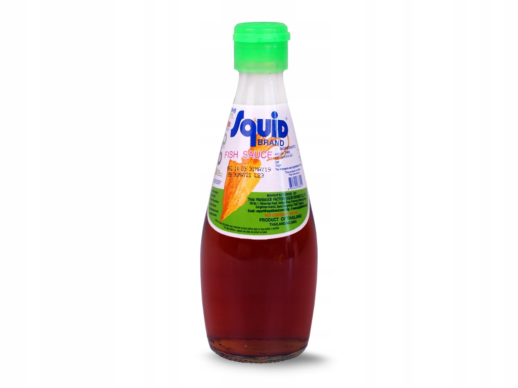 

Sos Rybny Squid Fish Sauce 300ml Tajski 77% ekstr