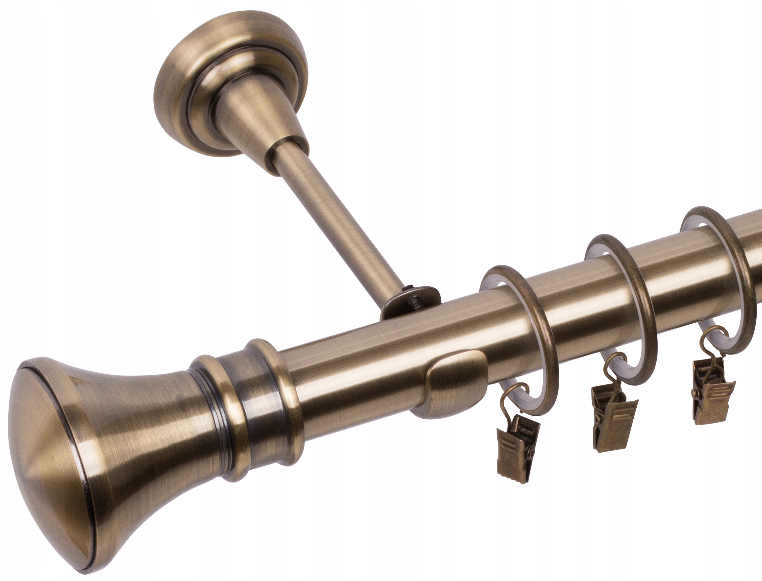 

Karnisz Do Salonu+ciche Kółka, Pojedynczy 160