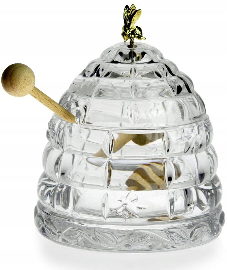 

Pojemnik na miód Kryształ Szkło Bohemia 300 ml