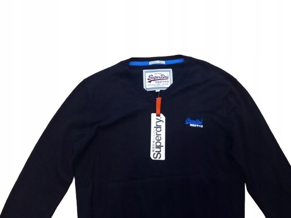 Sweter męski SUPERDRY bawełna+kaszmir roz.M Marka Superdry