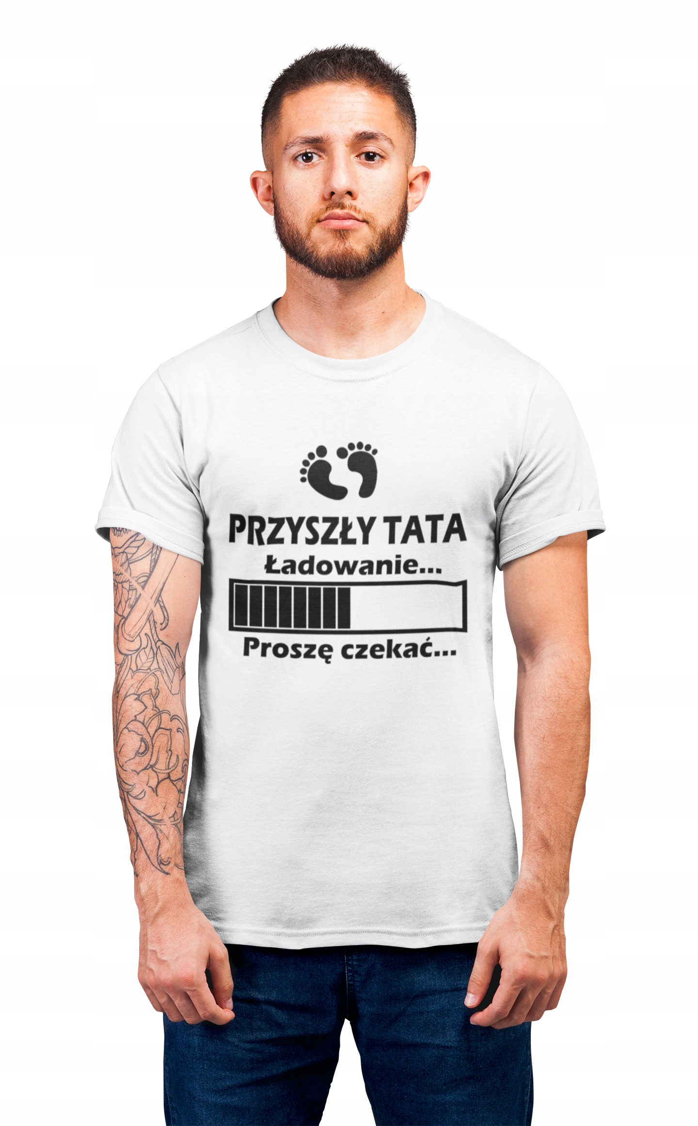 

Koszulka Będę Tatą Przyszły Tata Dla Ojca Męża