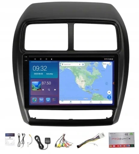 Gps Navigace Mitsubishi Asx 2016-2022 Wifi Bt Carplay Usb 4GB 64GB